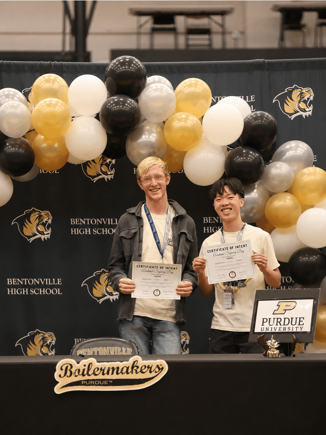 Koree and Jonathan, the student builders who helped bring Radically to life.